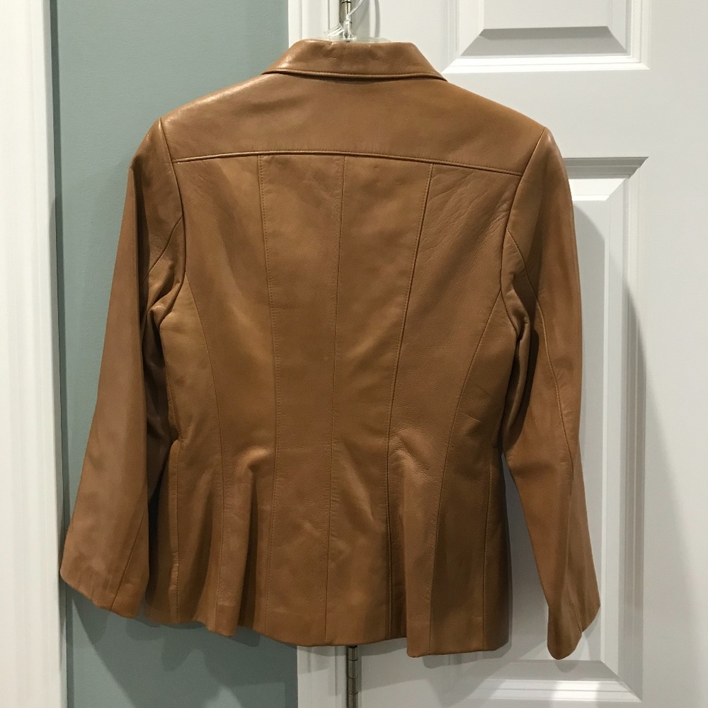 Identify Light Tan Leather Jacket - image 2